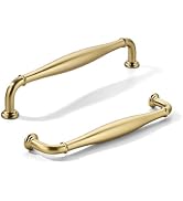 khtumeware 10 Pack 5inch(128mm) Hole Center Champagne Bronze Cabinet Pulls Solid Heavy-Duty Honey...