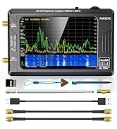 AURSINC Tinysa Ultra+ ZS407 Spectrum Analyzer, 4.0 Inch 100kHz-7.3GHz Tinysa Handheld Frequency A...