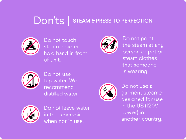 Conair garment steamer fabric cloth handheld attachments wrinkle remove compact travel ready