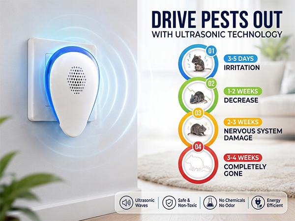 pest repellent ultrasonic plug in