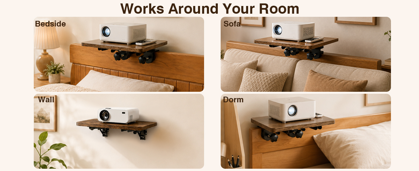 projector wall mount