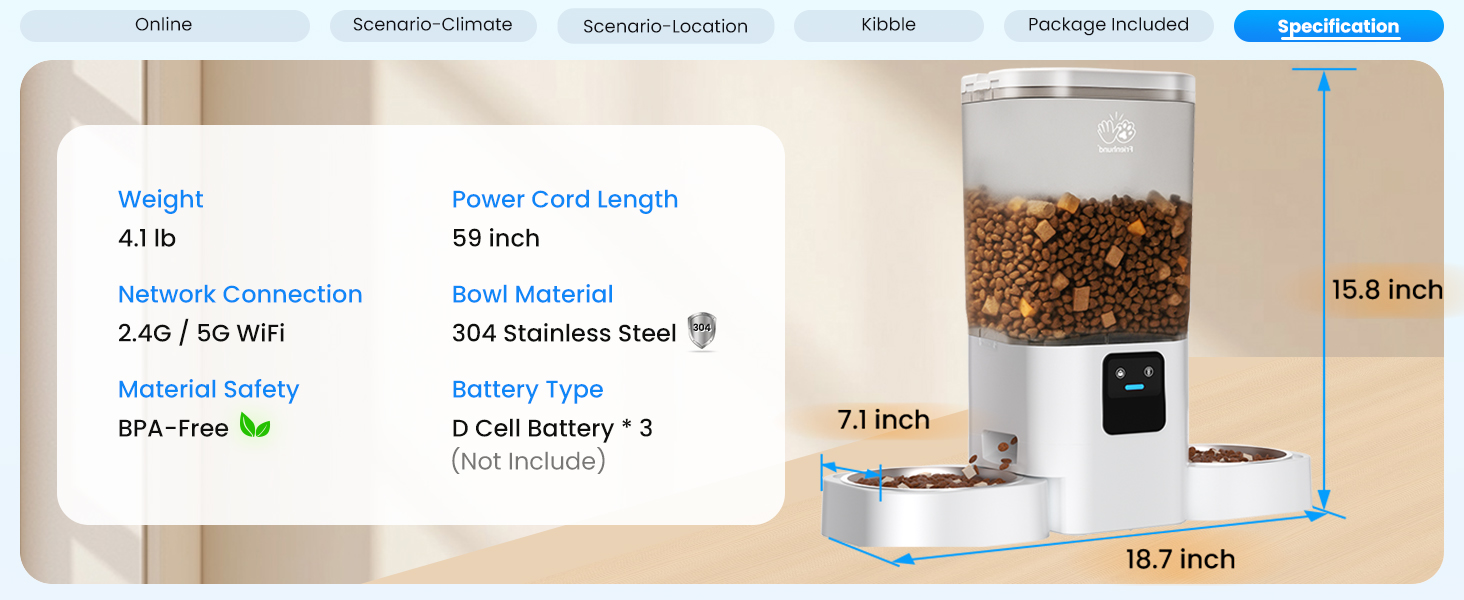 cat food dispenser automatic