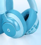 iClever Q950 Hearing Care Certified Noise Cancelling Headphones for Kids | SafeSound Tech 3.0, TÜ...