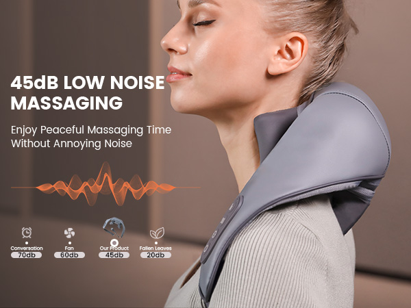 BREO N5 MINI CERVICAL AND SHOULDER MASSAGER WITH HEAT