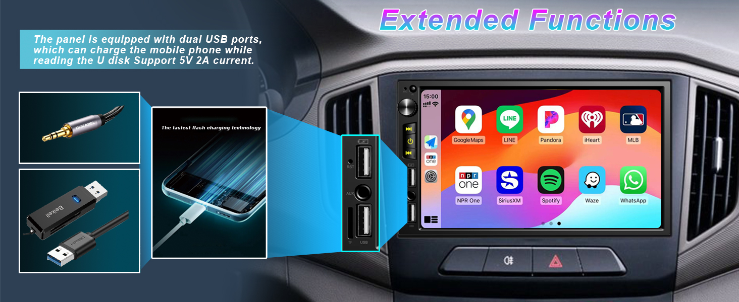double din Touch screen