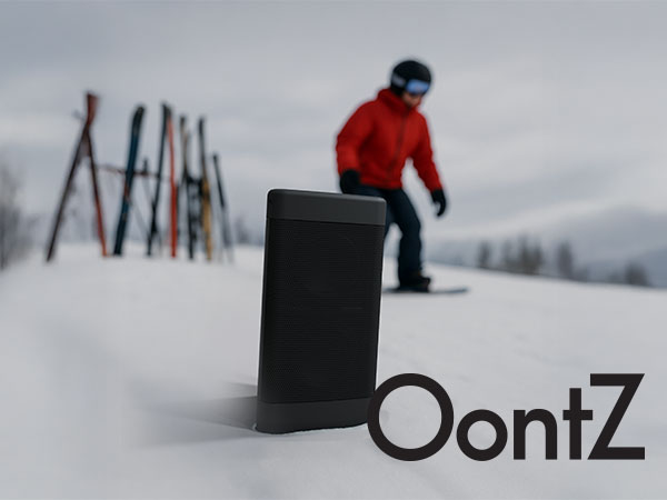 OontZ Angle 3 Bluetooth Speaker, Black