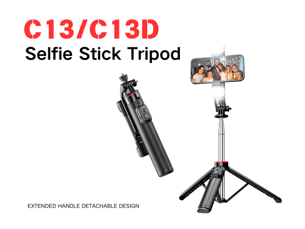 Forgeray C13D 8 LED fill light tripod with 3 color temp modes - perfect for low-light photography