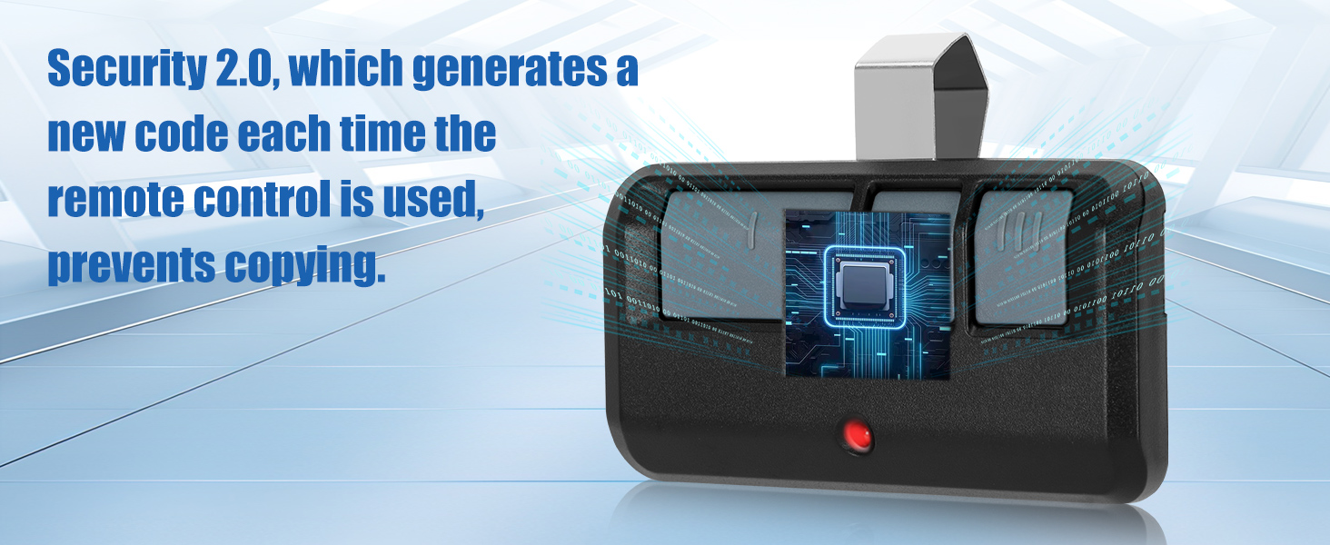 Garage Door Opener Remote 893LM 893Max