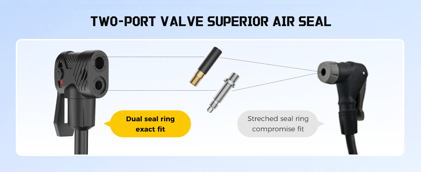 presta air compressor attachment