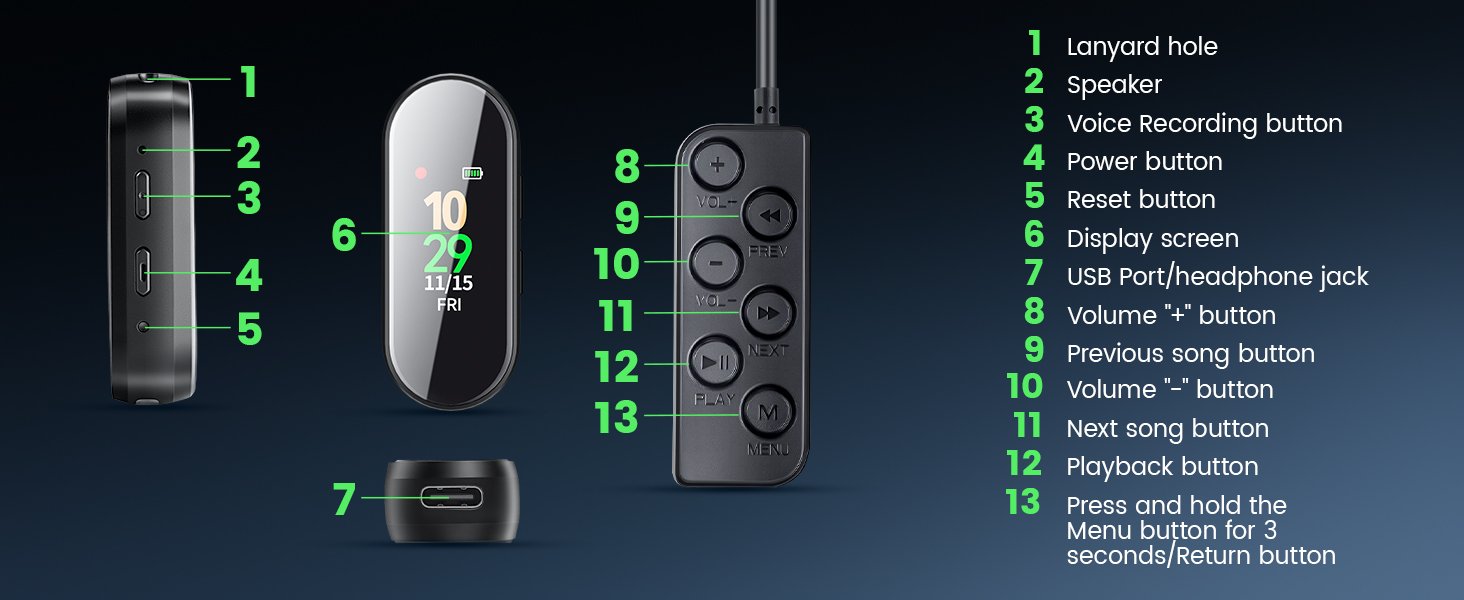 Audio Activated Voice Recorder