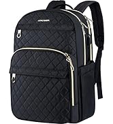 KROSER Laptop Backpack 15.6 Inch Stylish Daypack with USB Charging Port, Water-repellent Nylon Ba...