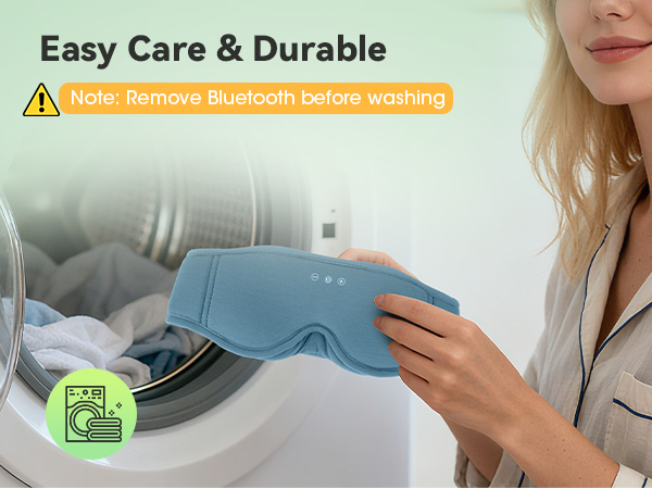 Removable bamboo cotton cover is machine washable