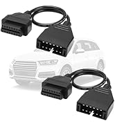 GM OBD1 Scanner Adapter Cable - 12-Pin to 16-Pin OBD1 to OBD2 Adapter for Chevy/GMC/Cadillac, Cod...