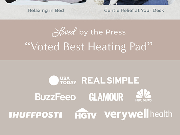 pure enrichment pure radiance voted best heating pad loved by the press reviews and ratings