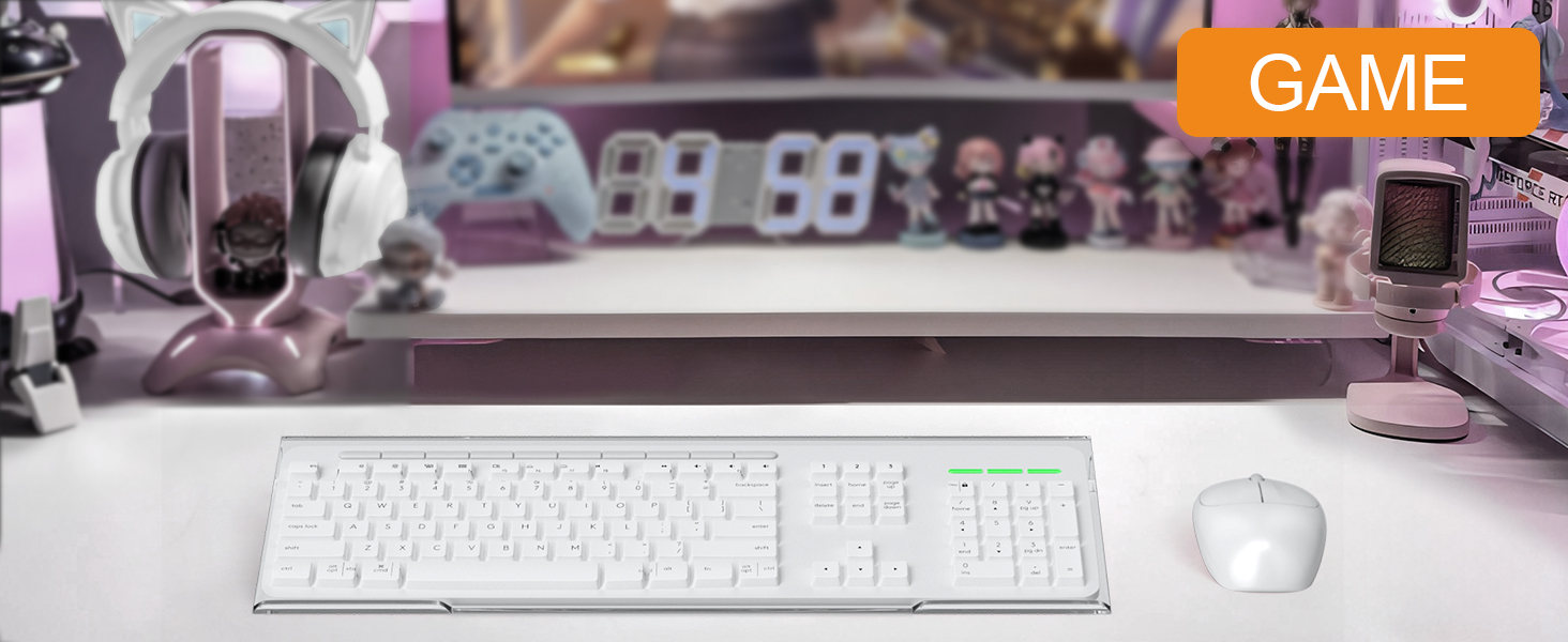 acrylic keyboard riser for desk
