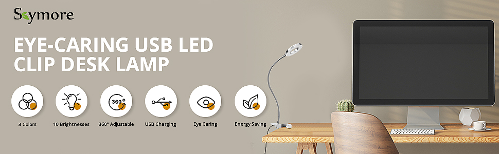 Reading Light with 3 Color Modes