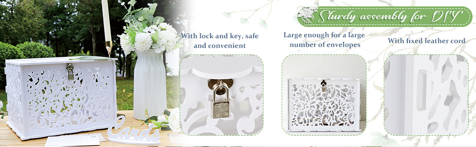 card box for wedding