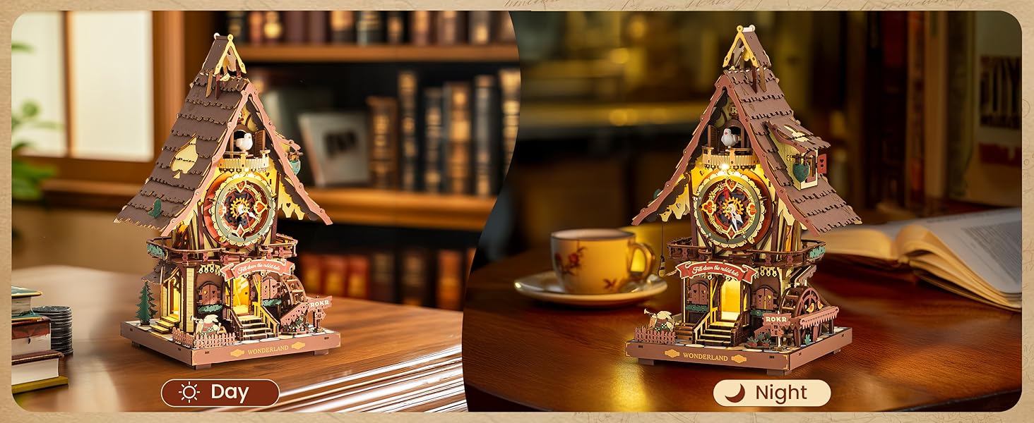 ROKR 3D PUZZLE CUCKOO CLOCK