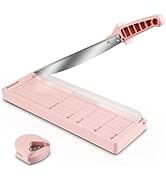 MAKEASY Paper Cutter 12 Inch, Guillotine Paper Cutter with 8 Sheet Capacity, Heavy Duty Paper Cut...