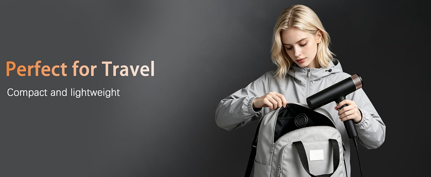 Perfect for Travel Compact and lightweight