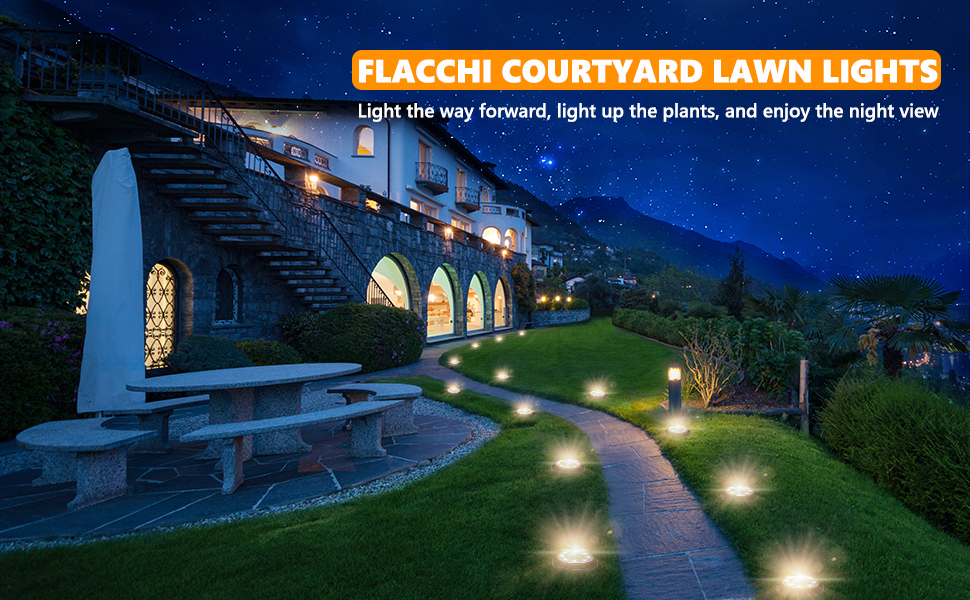 solar in ground lights waterproof