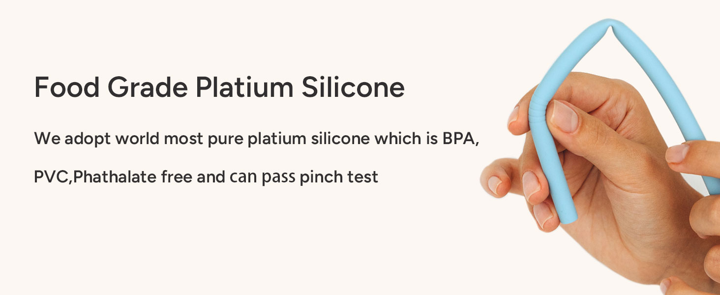 silicone straws