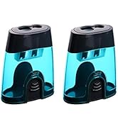 Eagle Manual Pencil Sharpener, 2 Holes, for Standard and Jumbo Color Pencils, 24×51×63 MM, Perfec...