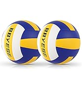 BBYESE Volleyball Official Size 5 Waterproof Soft Sand Volley Balls for Beginners Adults Men Wome...