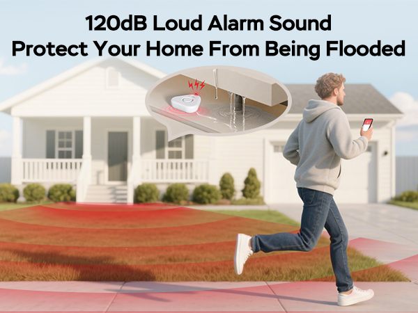 water sensor alarm leak detector