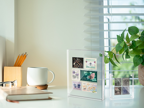 4x6 5x7 8x10 3.5x5 4x4 magnetic picture frame acrylic photo frame clear frameless double sided