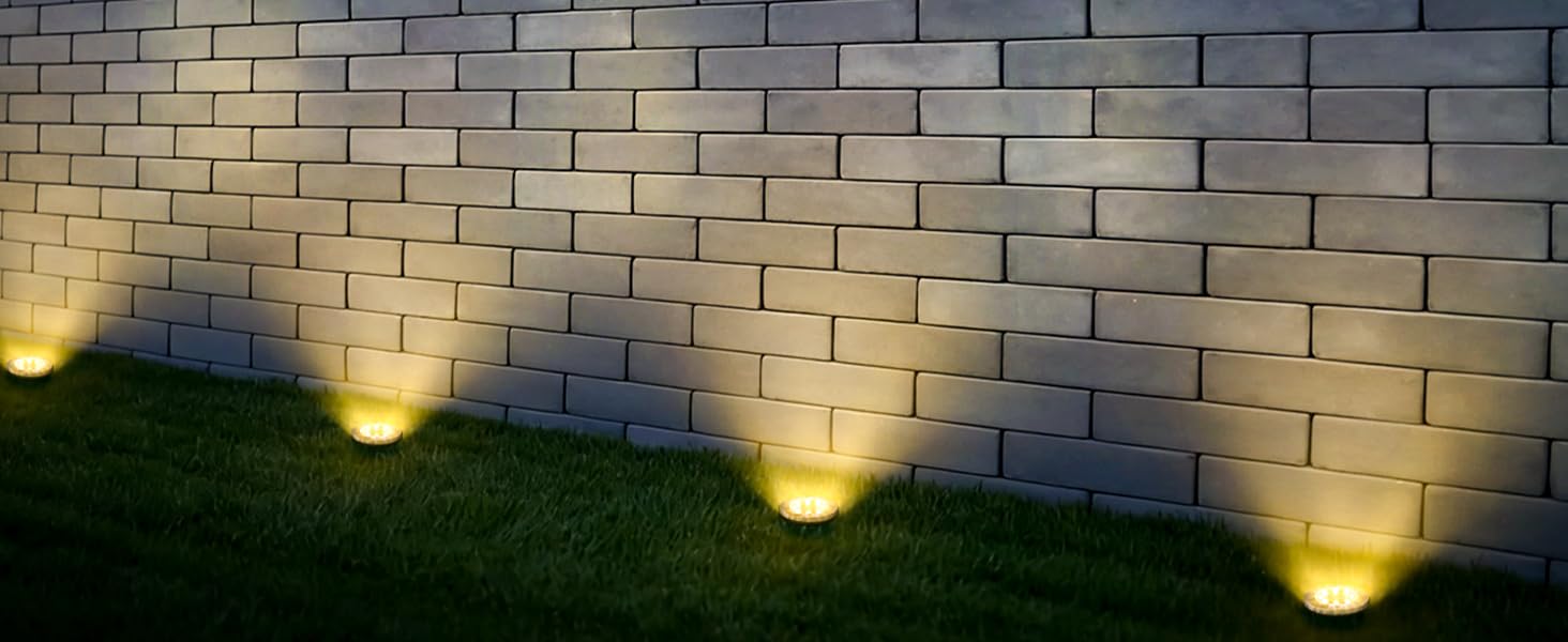 solar fence lights
