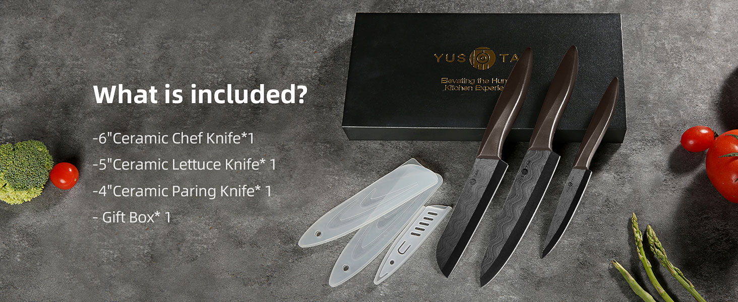 Ceramic Knife Set paring knife 