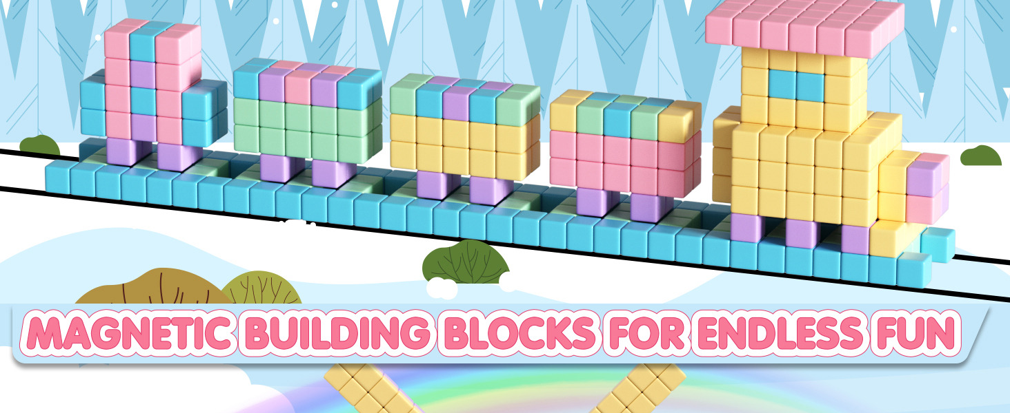 magnetic building cubes