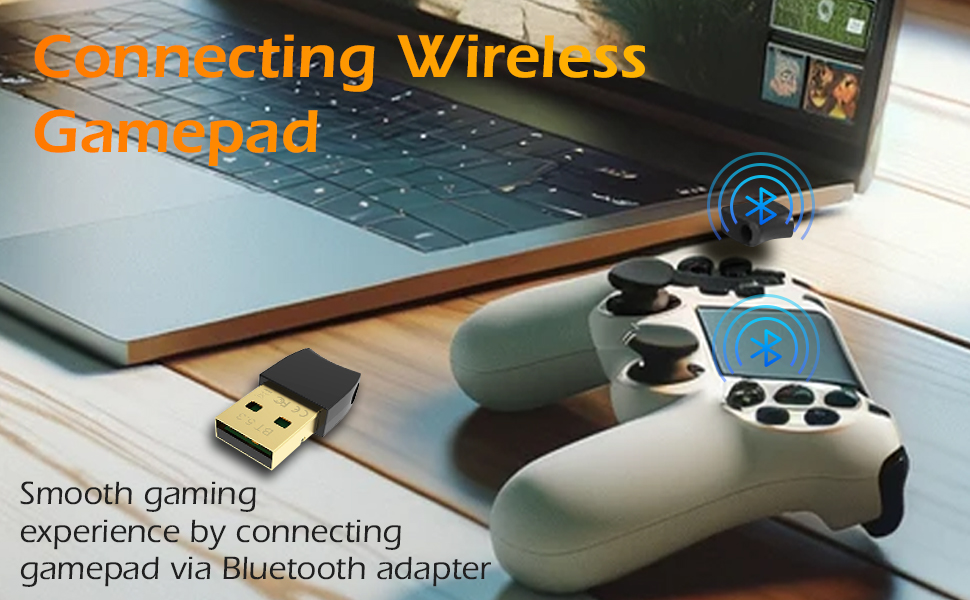 CONNECTING WIRELESS GAMEPAD
