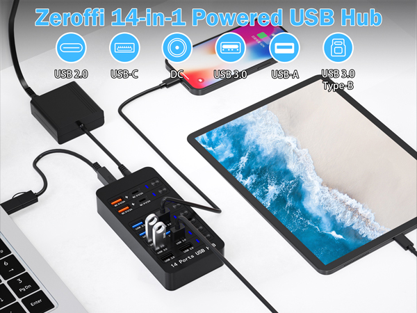 Powered USB Hub