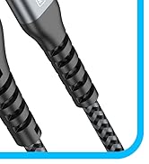 SUNGUY USB C Cable 1.5FT [3Pack] 3A USB to USB C Cable Fast Charging Data Transfer Braided Compat...