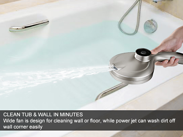 showerheads with handheld sprays