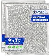 Microwave Filter Replacement 9" x 7.72" Fits WB6X486 GE Microwave Filter and Frigidaire 530440897...