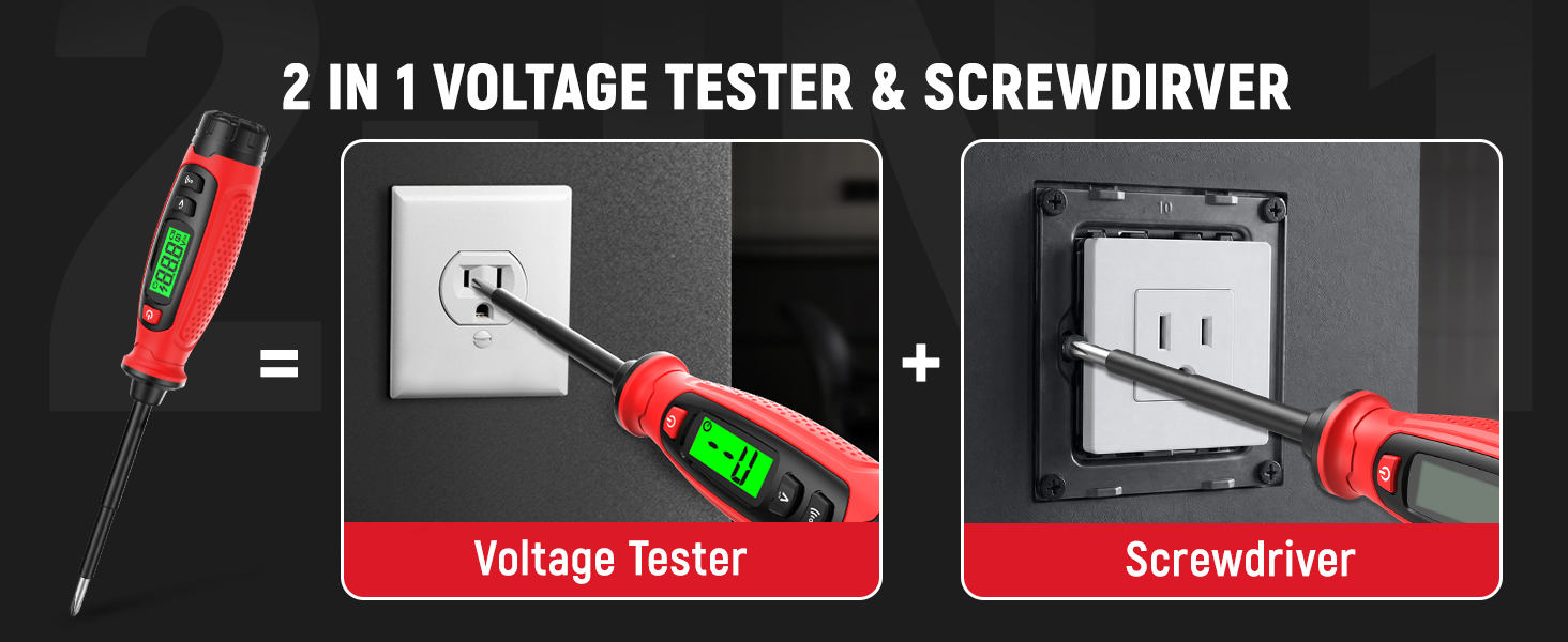 AC voltage measurement non-contact voltage detection (NCV)