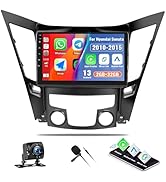UNITOPSCI 2G+32G Android 13 Car Stereo for Hyundai Sonata 2010-2015 Wireless Apple CarPlay Androi...