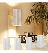 NIORSUN Night Lights Plug into Wall, Dimmable with 3 Color Modes &amp; Auto On/Off Sensor, Ultra-Slim...