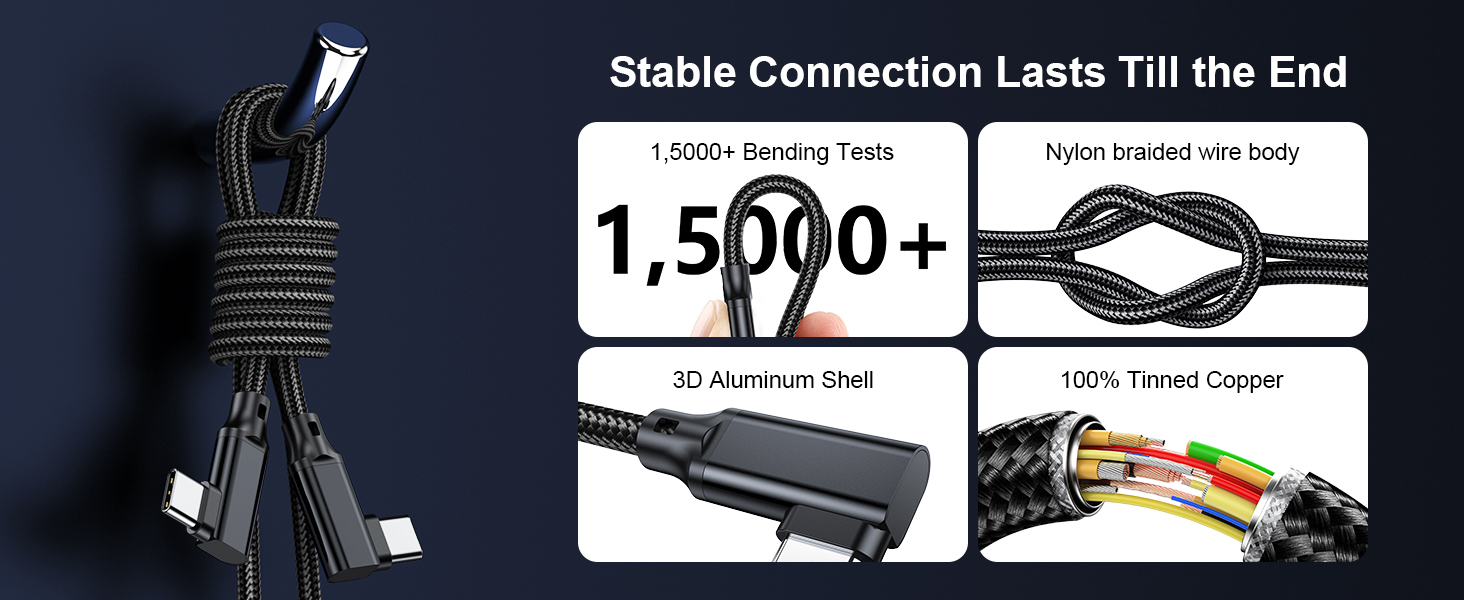 240W USB C to USB C Cable