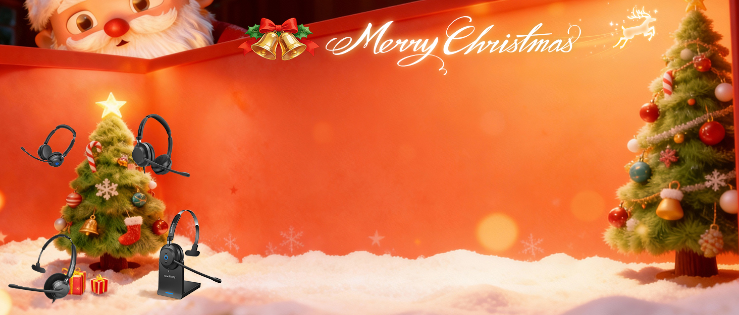 wireless headset with mic for work