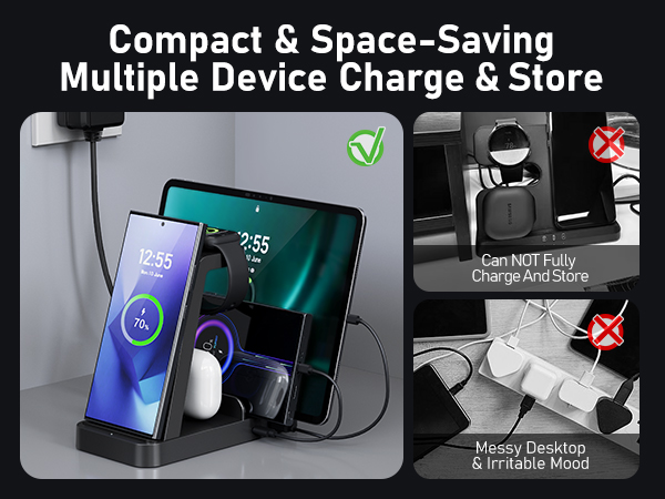 5 in 1 Wireless Charging and Storage