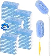 Duster Refill for Swiffer Duster, 50 Count Disposable Dusters Kit for Cleaning Dusting Furniture ...