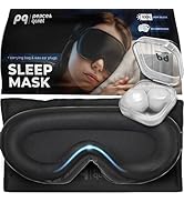 Peace&amp;Quiet | PQ Sleep Mask for Side Sleepers - 3D Contoured Light Blocking Sleeping Mask for Wom...