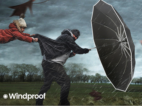 umbrellas for rain windproof