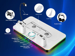 PS5 cooling stand pad