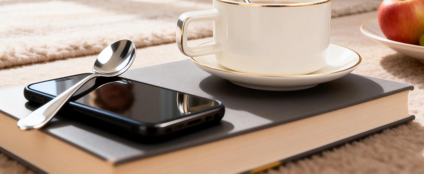4.7 Inches Stainless Steel Small Spoons for Dessert