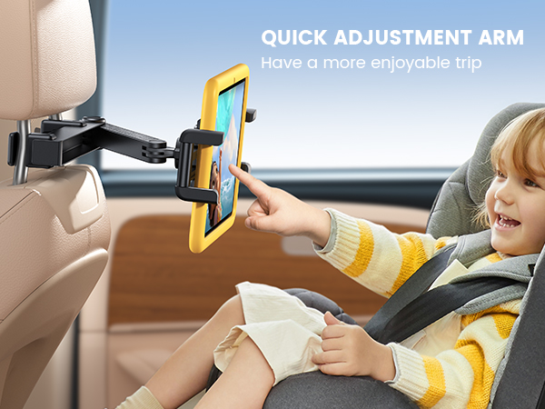 ipad holder for car headrest